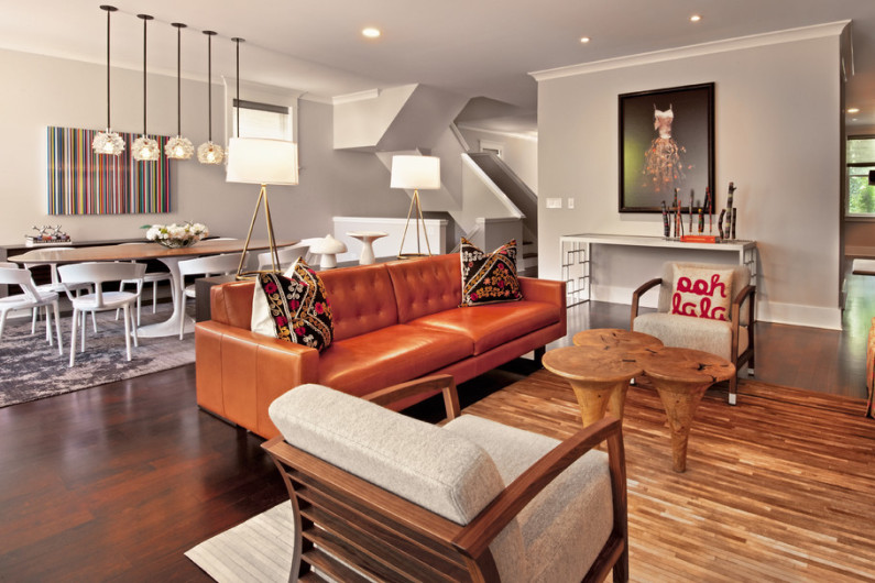 Серый цвет в интерьере