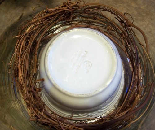 Осенний декор: композиция со свечей Осенний декор: композиция со свечей