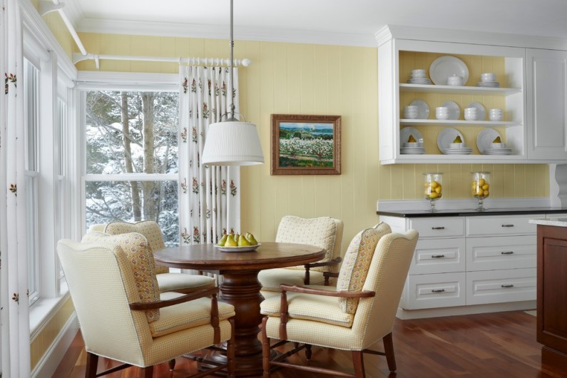 Желтый цвет в интерьере