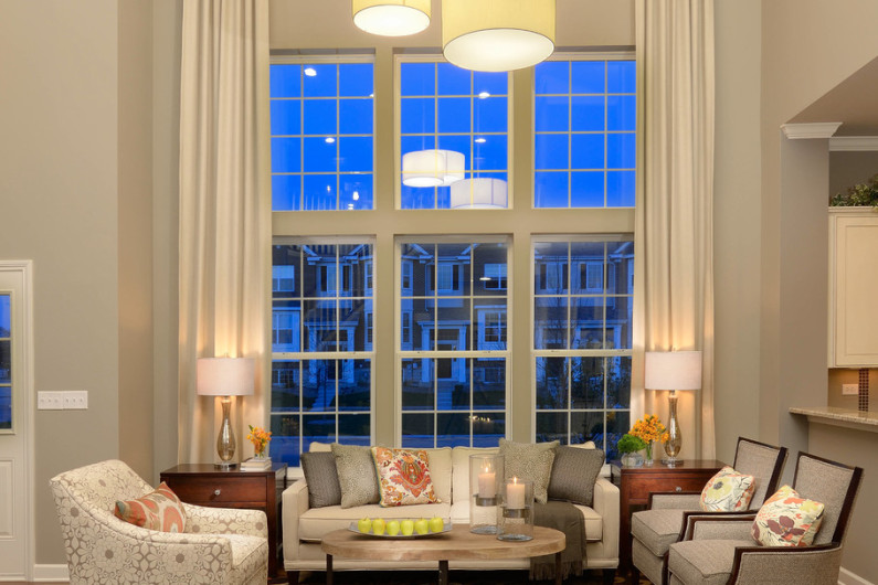 Цветочный узор в интерьере